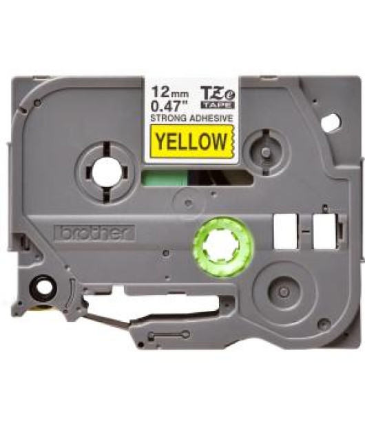 Samolepiaca páska Brother TZe-S631 12 mm žltá/čierna 