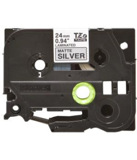 Samolepiaca páska BrotherTZe-M951 24 mm strieborná/čierna 