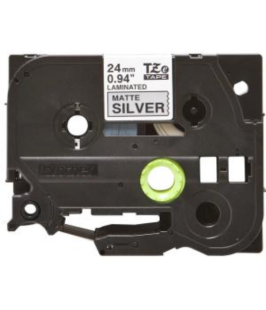 Samolepiaca páska BrotherTZe-M951 24 mm strieborná/čierna 