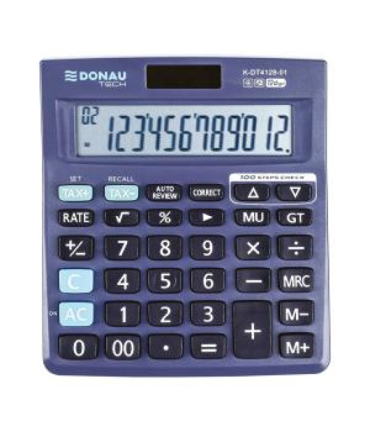 Kalkulačka Donau Tech K-DT4128 čierna 