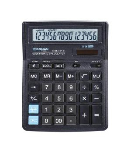 Kalkulačka Donau Tech K-DT4161 čierna 