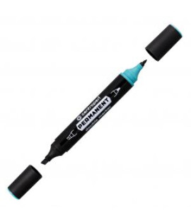 Permanentný popisovač Centropen 1666 double zelený 
