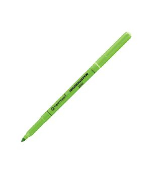 Zvýrazňovač Centropen 2532 zelený 