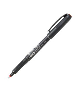 Popisovač OHP Centropen 2636 F červený 
