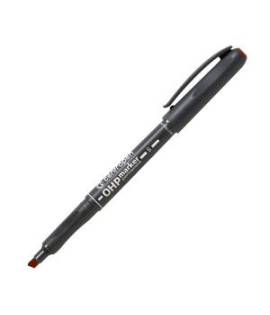 Popisovač OHP Centropen 2638 B červený 