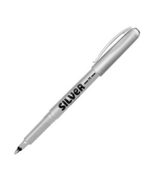 Permanentný Popisovač Centropen 2670 strieborný 