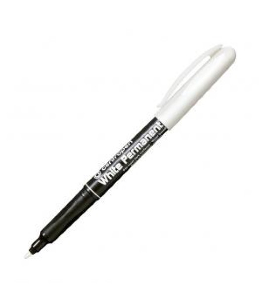 Permanentný popisovač Centropen 2686 biely 
