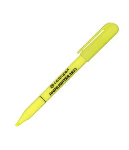 Zvýrazňovač Centropen 2822 žltý 