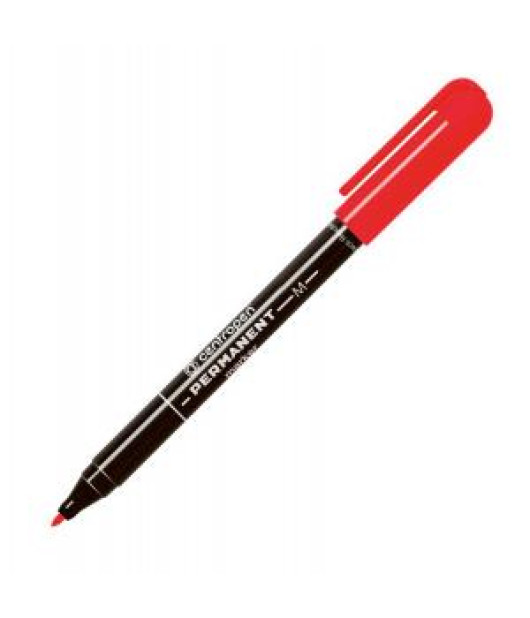 Permanentný popisovač Centropen 2846 červený 
