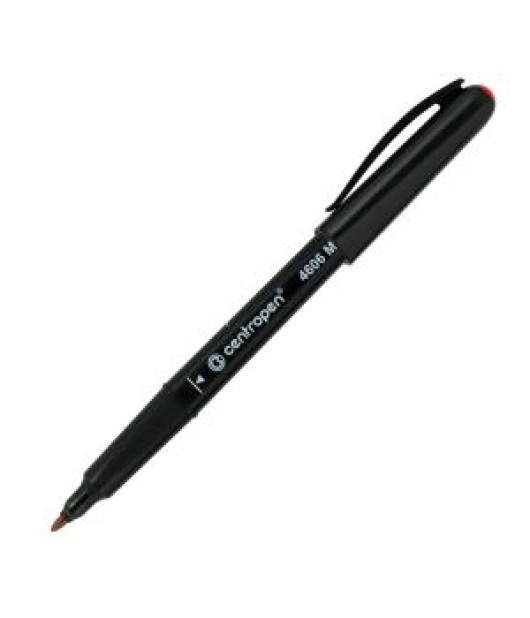 Popisovač na CD/DVD/BD Centropen 4606 červený 