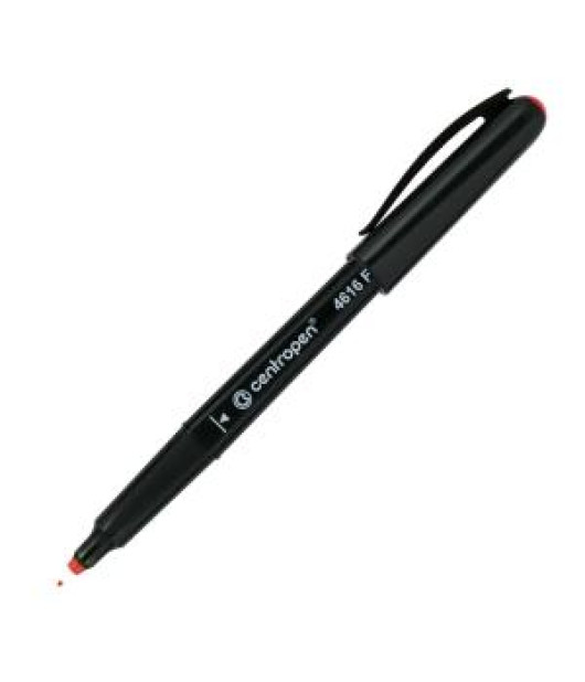 Popisovač na CD/DVD/BD Centropen 4616 červený 