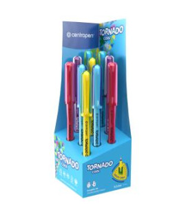 Displej Centropen roller Tornado COOL, 10 ks 