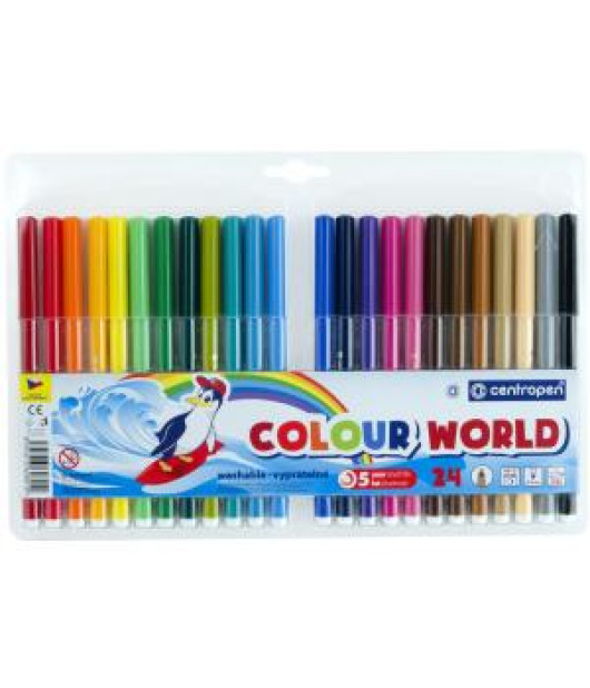 Sada popisovačov Centropen 7550/24S 