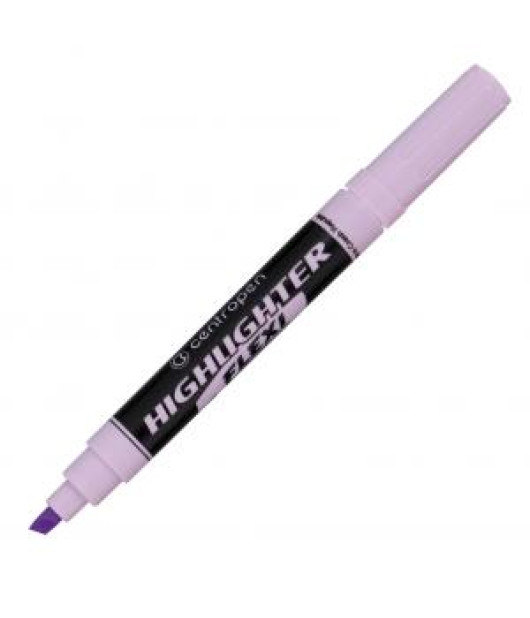 Zvýrazňovač Centropen 8542 Flexi Soft fialový 