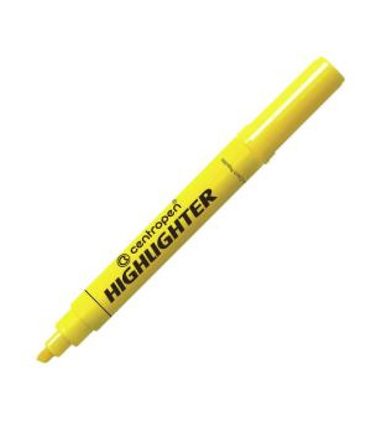 Zvýrazňovač Centropen 8552 (8852) žltý 