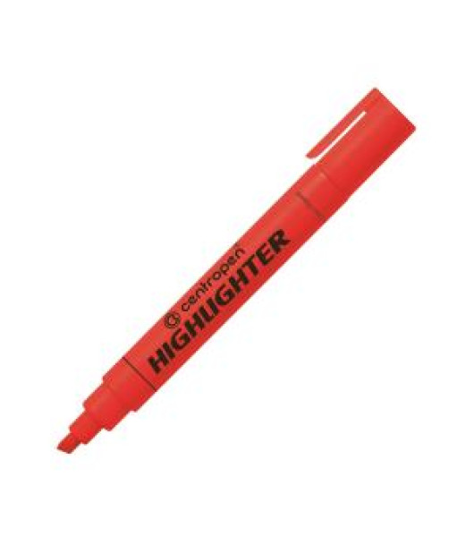 Zvýrazňovač Centropen 8552 (8852) červený 