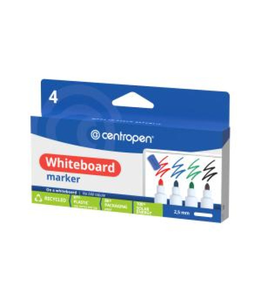 Sada popisovačov na tabule Centropen 8559/4S 
