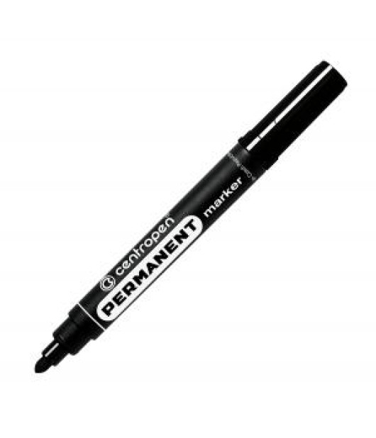 Permanentný popisovač Centropen 8566 čierny 