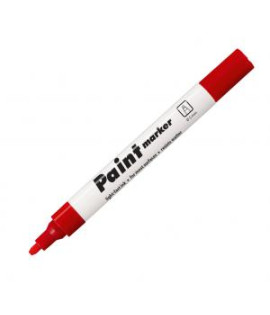 Lakový popisovač Centropen 9100 červený 