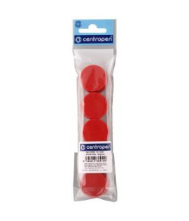 Magnety 30 mm červené, 10ks 