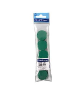 Magnety 30 mm zelené, 10ks 