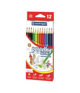 Farbičky šesťhranné CENTROPEN 9520/12f 