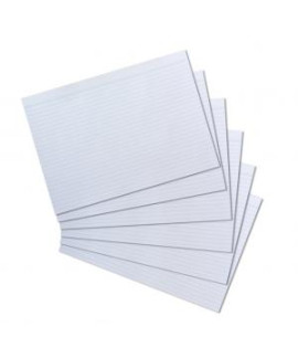 Papierové indexové kartičky A4 Herlitz 