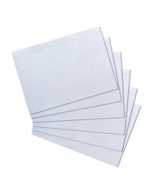 Papierové indexové kartičky A4 Herlitz 