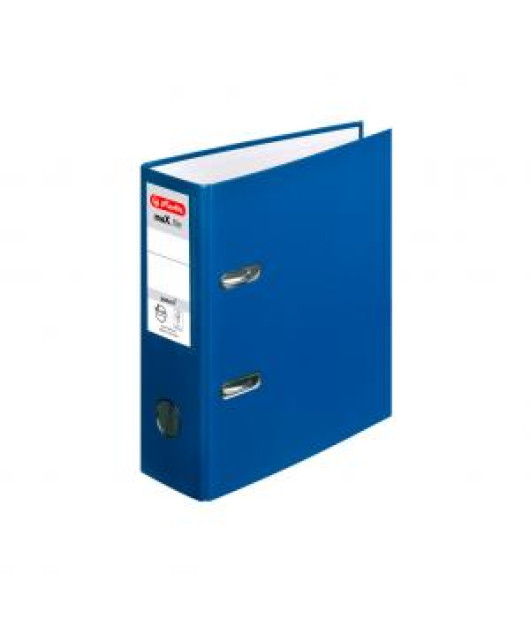 Zakladač pákový Herlitz maX.file A5 7,5cm na výšku modrý 