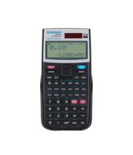Kalkulačka DONAU TECH K-DT6002-01 vedecká, čierna 