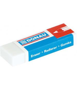 Guma DONAU, PVC, 62x21x11mm, biela 