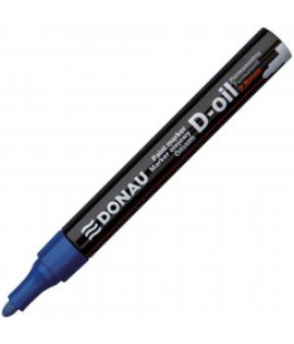 Popisovač lakový 2,8 mm Donau D-OIL modrý 