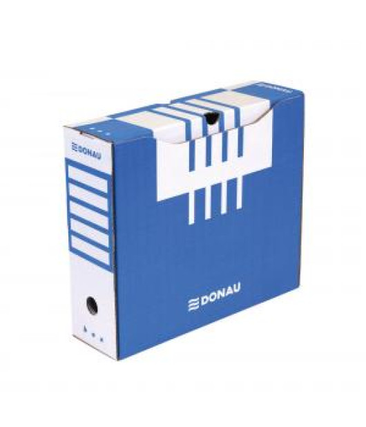 Archívny box DONAU 100mm modrý 