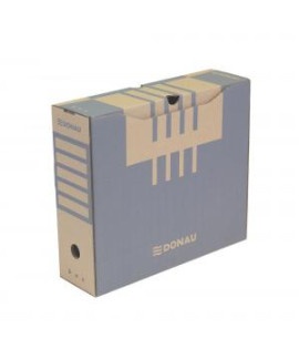 Archívny box DONAU 100mm hnedý 