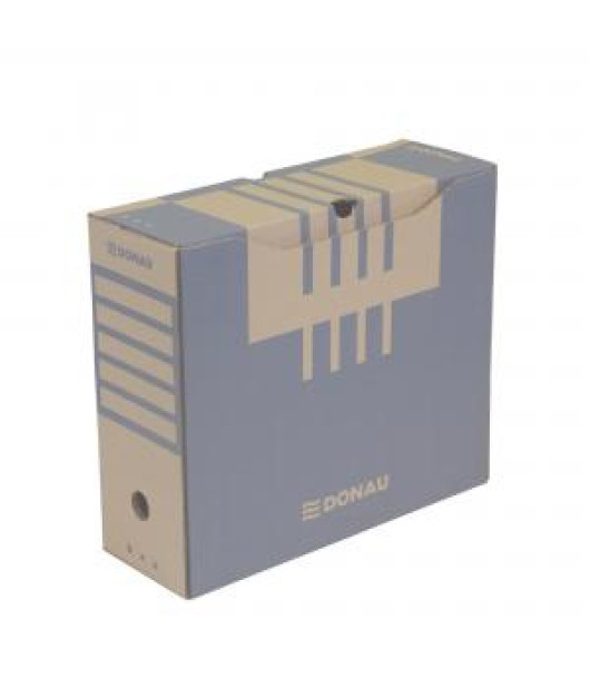 Archívny box DONAU 120mm hnedý 