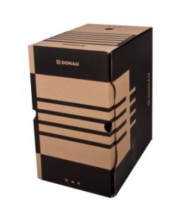 Archívny box DONAU 200mm hnedý 