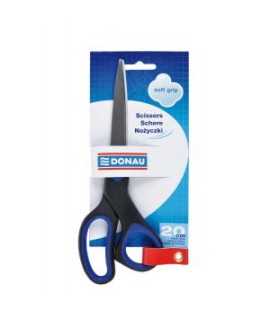Nožnice DONAU Soft grip 20cm modré 