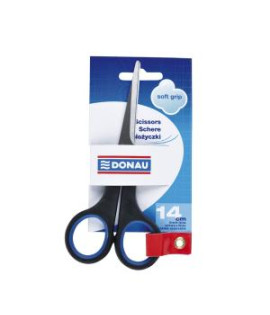 Nožnice DONAU Soft grip 14cm modré 