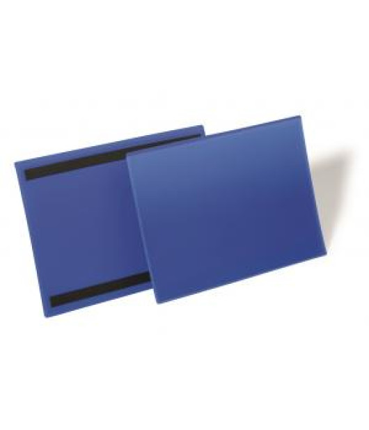 Magnetické vrecko na štítok 297 x 210 mm na šírku 50 ks moré 