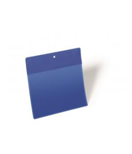 Magnetické vrecko na štítok 210 x 148 mm na šírku 10 ks modré 