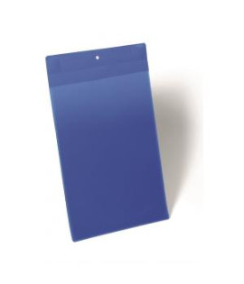 Magnetické vrecko na štítok 210 x 297 mm na výšku 10 ks modré 
