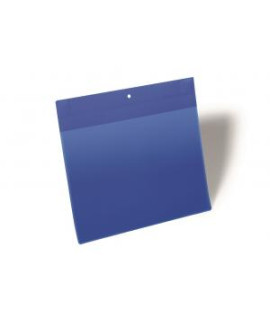 Magnetické vrecko na štítok 297 x 210 mm na šírku 10 ks modré 