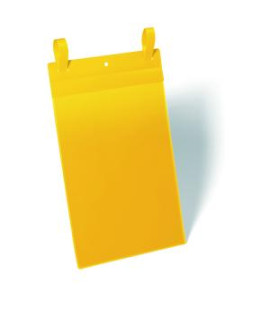 Vrecko na štítok s páskami 210 x 297 mm na výšku 50 ks žlté 
