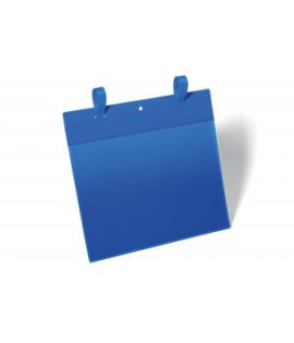 Vrecko na štítok s páskami 297 x 210 mm na šírku 50 ks modré 