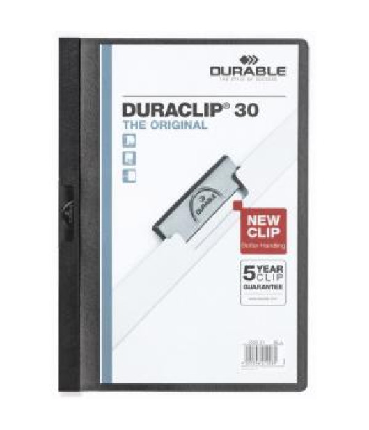 Obal s klipom DURACLIP Original 30 čierny 