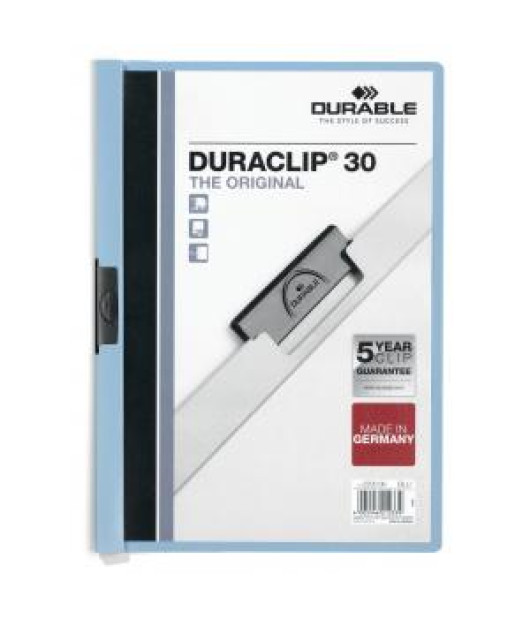 Obal s klipom DURACLIP Original 30 svetlomodrý 