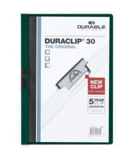 Obal s klipom DURACLIP Original 30 tmavozelený 