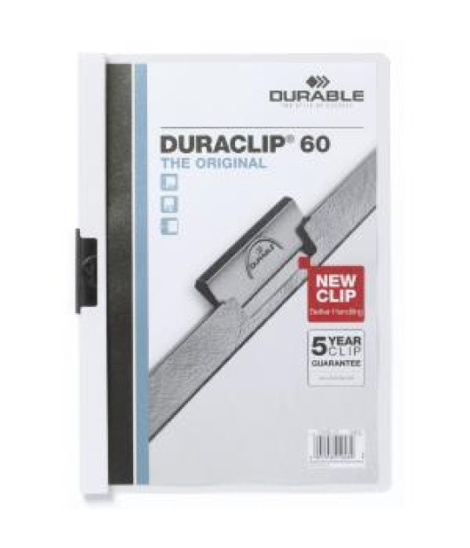 Obal s klipom DURACLIP Original 60 biely 