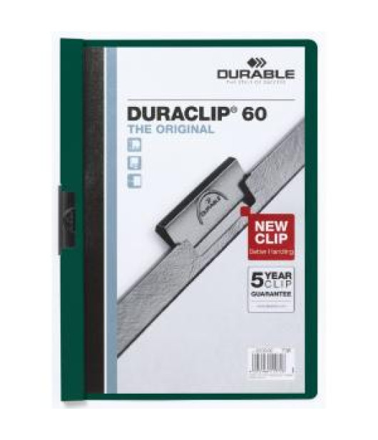Obal s klipom DURACLIP Original 60 tmavozelený 