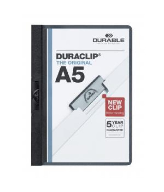 Obal s klipom A5 DURACLIP Original čierny 